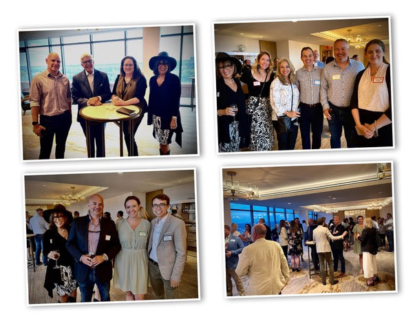 Collage of photos from ILHA July 2022 event at the Intercontinental Hotel at The Wharf DC